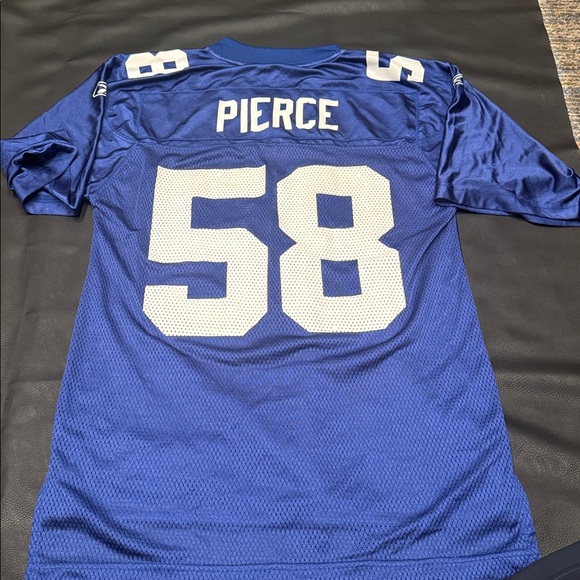 NY NFL Giants football #58 Antonio Pierce Reebok jersey-adult size small - Picture 6 of 7